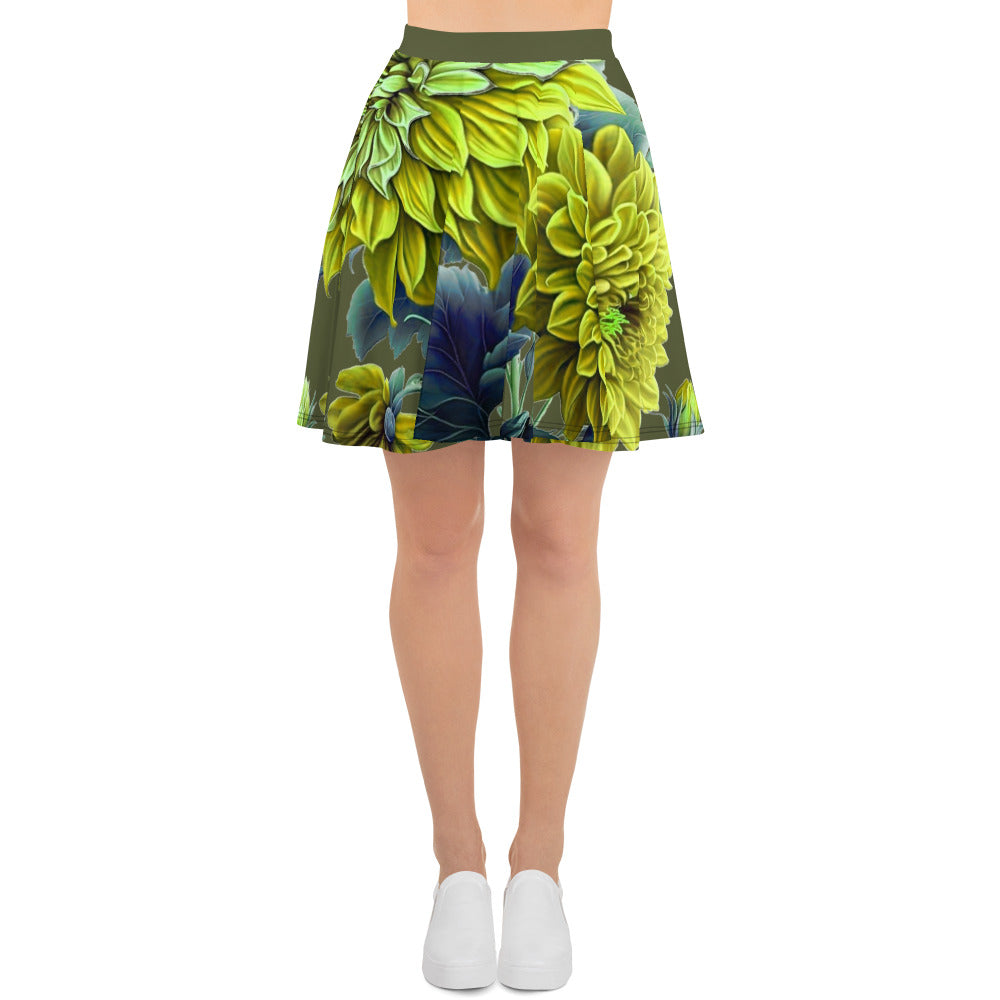 All-Over Print Skater Skirt