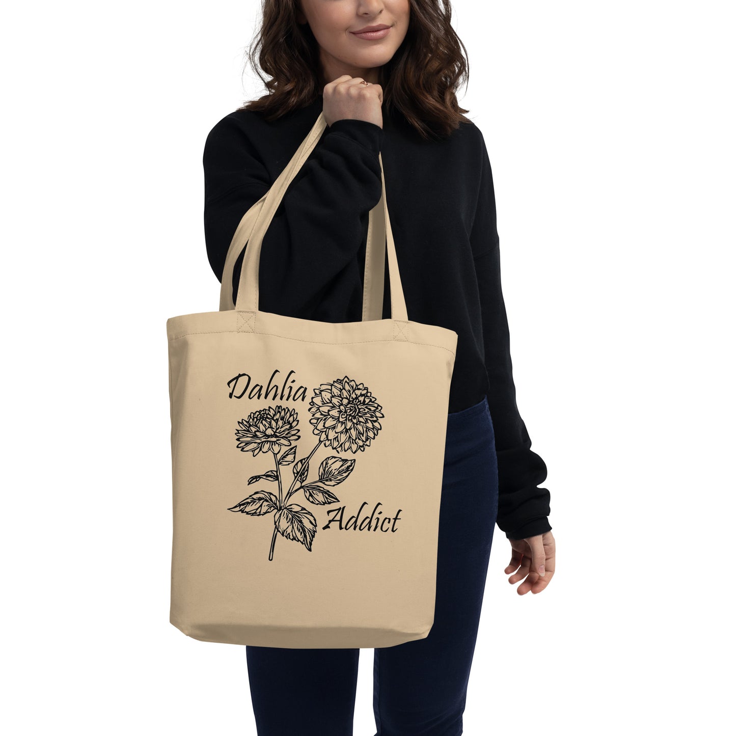 'DAHLIA ADDICT' Eco Tote Bag