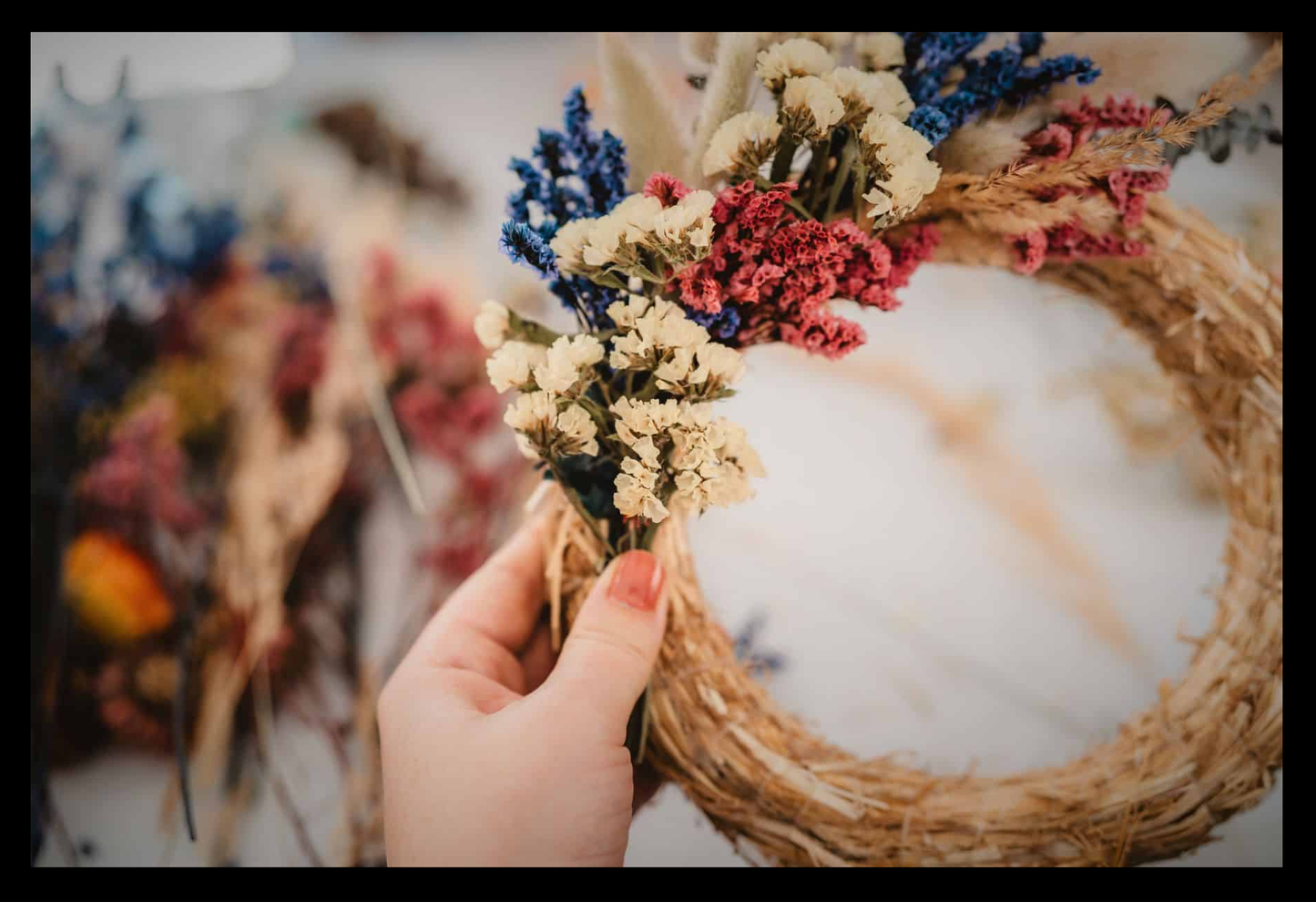 DECEMBER- Dried Floral Wreath Design Workshop
